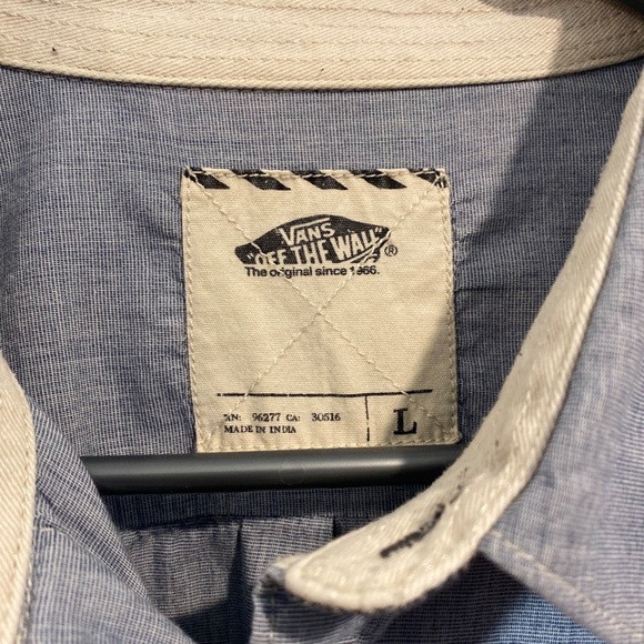 Vans Off the Wall Denis Button Up Shirt - Picture 2 of 2